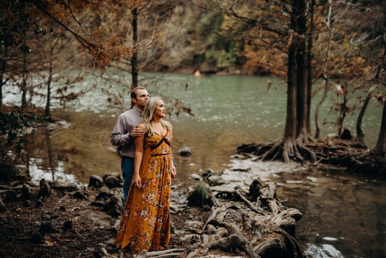Meghan and Colin’s Engagement Session at Red Bud Isle Park