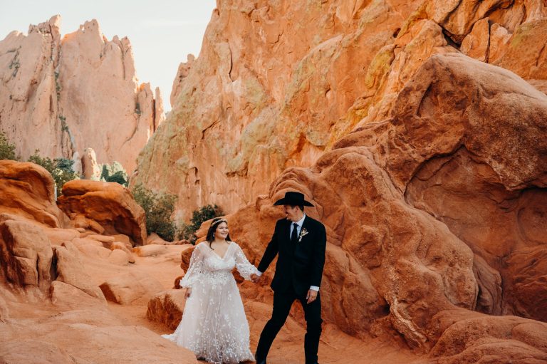 Garden of the Gods wedding