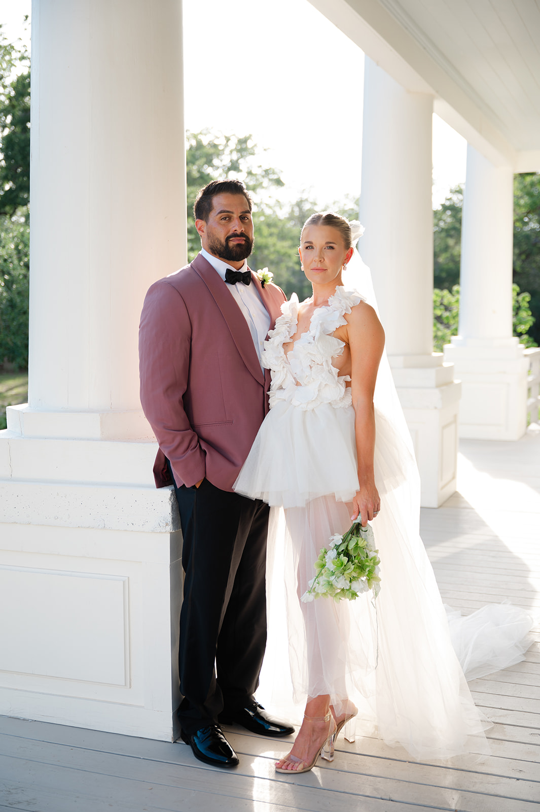 the grand lady wedding portrait